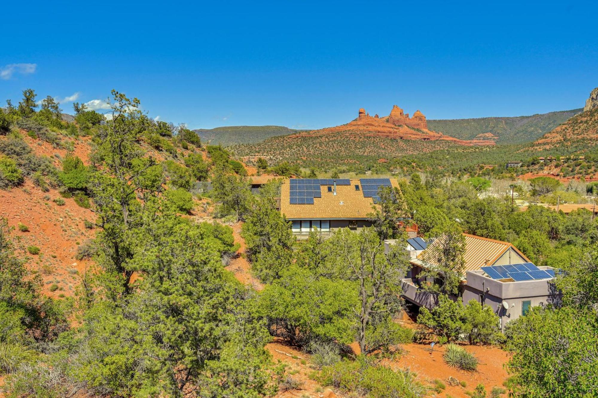 Sedona Red Rock Retreat Walk To Hiking Trails! Villa Exterior foto